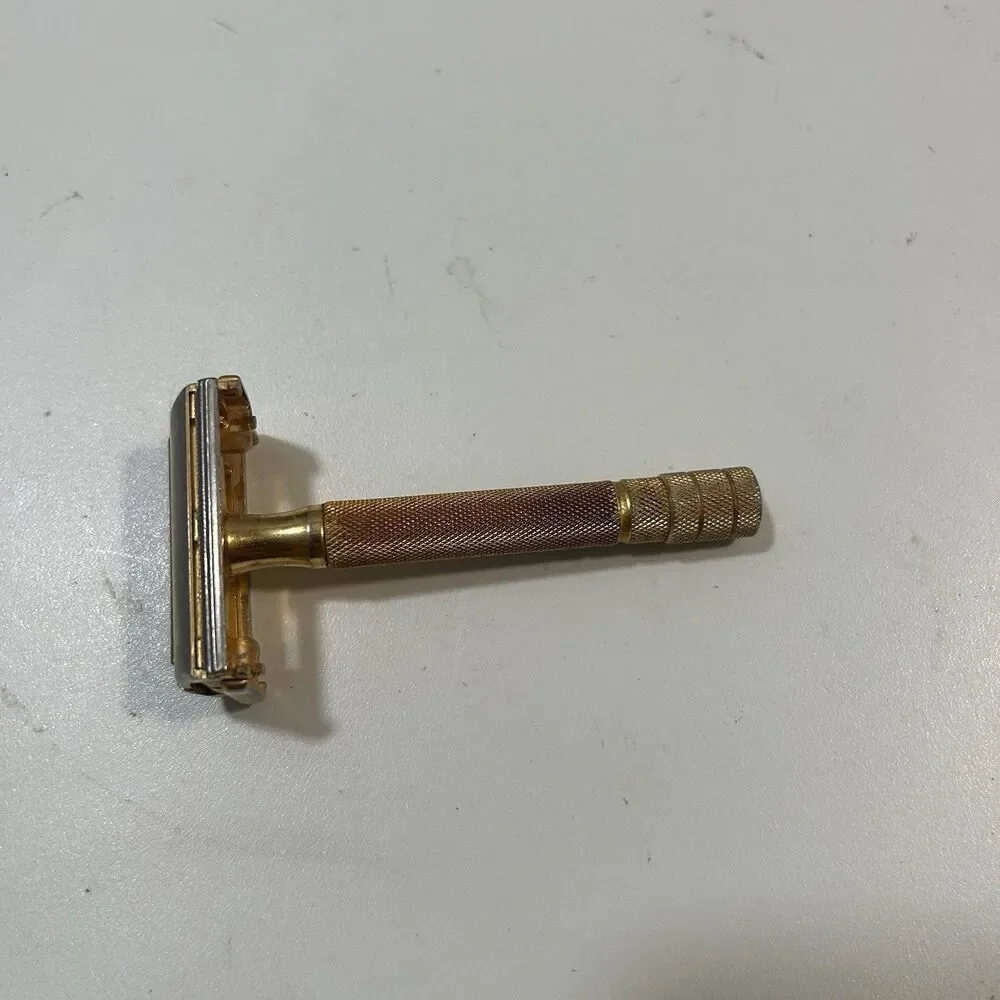 Gillette vintage gold